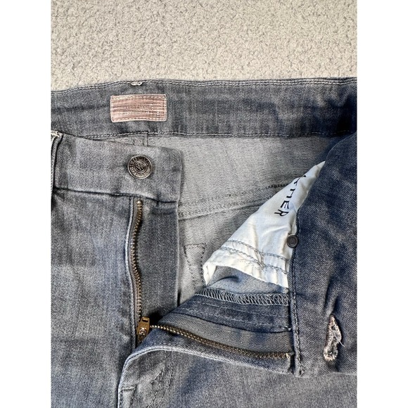 Mother Denim Skinny Jeans Womens 26 Gray/Blue High Waisted Looker Pants *Flaw* - Picture 10 of 12